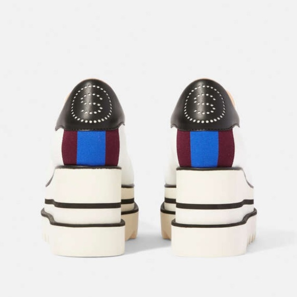 Stella McCartney White “Elyse” Sneakers - Picture 4 of 15